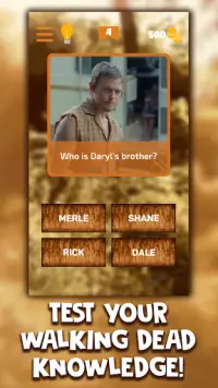 Quiz for Walking Dead - Fan Trivia Game Screen Shot 3