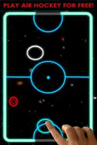 Space Air Hockey Screen Shot 0