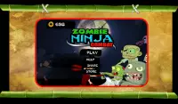 Zombie Ninja tempur Screen Shot 4