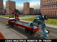Caminhão do transporte Robot C Screen Shot 13