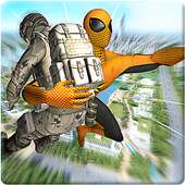Rescue Spider Super War Hero - Flying Superhero