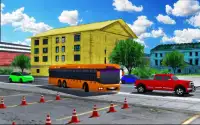 Advance Bus Parking Simulator: Game mengemudi 2019 Screen Shot 4