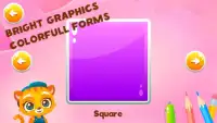 Learn shapes and forms Games for kids Screen Shot 1