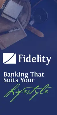 Fidelity Online Banking Screen Shot 0