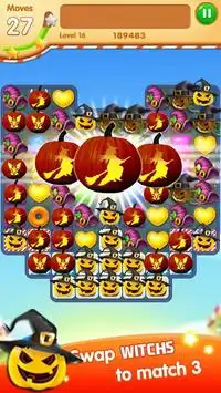 Witch Puzzle Match 3 Screen Shot 1