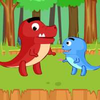 Игра двух игроков - Приключения братьев-динозавров