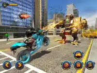 Guerra do robô da pantera: batalha da cidade do Screen Shot 11