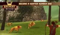 Real Archery Hunter: animal hunting game Screen Shot 3
