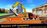 Tow Truck Car Transporter Sim Screen Shot 4