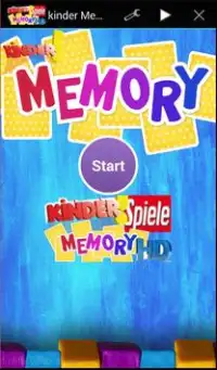 kinder Memory Spiel HD Screen Shot 0