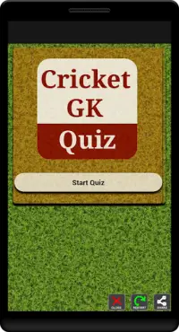 Cricket GK Quiz Screen Shot 0