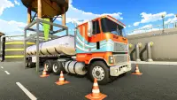Oil Truck Tanker Cargo Sim Screen Shot 0