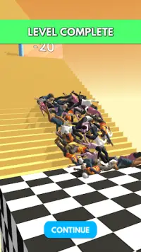 Crowd Stair Fall Screen Shot 6