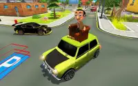 Mr. Pean Car City Adventure - Games for Fun Screen Shot 0