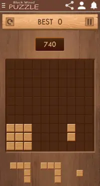 Wood Block Puzzle Game Screen Shot 3