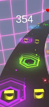 Retro Geometry Race 2 Screen Shot 2