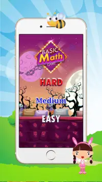 기본 수학 재미있는 게임 - 빠른 수학 게임 Screen Shot 0