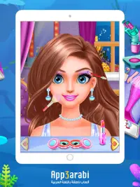 Princess Salon: Mermaid Dress up and Makeup Story Screen Shot 9