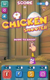 Chicken Shooter 2D Screen Shot 0