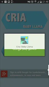 Cria: Baby Llama Screen Shot 1