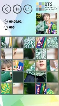 BTS Sliding Puzzle Screen Shot 7