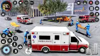 Ambulance Rescue Doctor Games Screen Shot 2