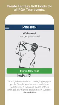 PinHigh - Fantasy Golf Screen Shot 0