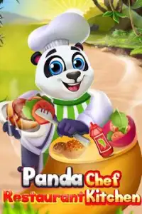 Restaurante de Chef Panda 🐼 Cocina para Niños Screen Shot 0