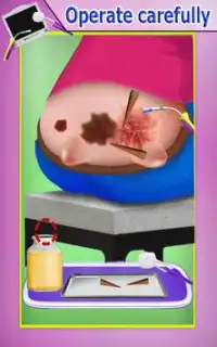 bambino medico chirurgia gioco Screen Shot 1