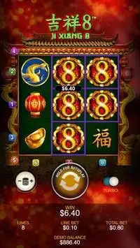 Casino Free Reel Game - JI XIANG 8 Screen Shot 3