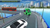 Melampau becak Kargo Pengangkutan: Pemandu Simulat Screen Shot 4