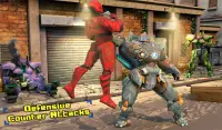 Robot Street Fighting War: Kung Fu Steel Champions Screen Shot 1