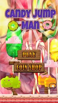 Candy Jump Man Screen Shot 0