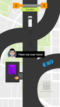 Elegir N Soltar Taxi Simulador Screen Shot 5