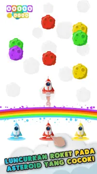 Rainbow Rocket Screen Shot 1