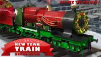 New Year Train Simulator Screen Shot 1