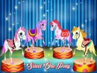 Little Pony Makeup Dress Up Giochi Equestrian Girl Screen Shot 6