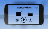 Stickman Parkour Screen Shot 0