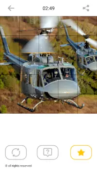 Jigsaw helicopter puzzles: အခမဲ့စမတ် mosaic ဂိမ်း Screen Shot 6