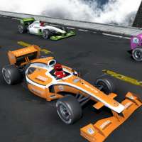 Auto-Stunt-Rennen Formel-Autos