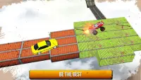 不可能なモンスタースタント：車の運転ゲーム Screen Shot 5
