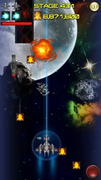 Pahlawan Luar Angkasa: Game Menembak Alien. Screen Shot 5