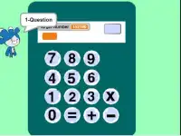 Mixed Operations Game - Broken Calculator Screen Shot 2