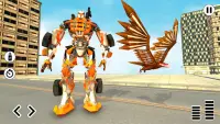 Flying Eagle Robot Car Multi Transforming Trò chơi Screen Shot 1