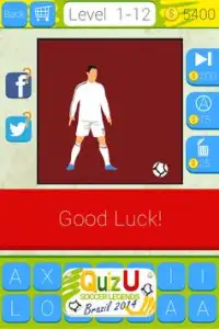 QuizU: Soccer Legends 2014 Screen Shot 4