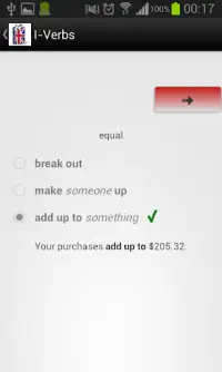 iVerbs English Irregular Verbs Screen Shot 6