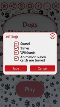 Dogs Memory Game Screen Shot 6