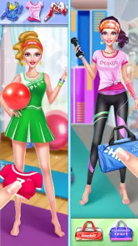 Sports Girl Makeup - Keep Fit Screen Shot 2