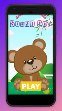 Sound Box: Animal Sounds for Kids Screen Shot 0