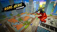 Flying Super Rope Hero 3D - Miami Crime Fighting Screen Shot 1